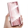 Rózsaszín Kihajthatós Tükrös Huawei Tok